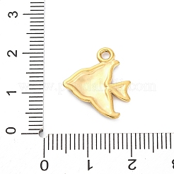 304 Edelstahl-Emaille-Anhänger&nbsp;STAS-B085-39G