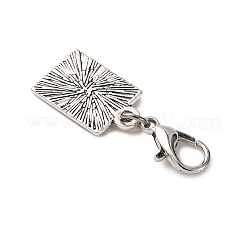 Décorations de pendentifs de livres en alliage&nbsp;HJEW-JM04067