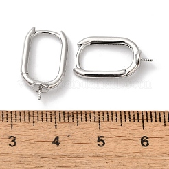 Accessoires de clous d'oreilles en laiton&nbsp;KK-U013-07P