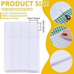 Tissu de doublure en polypropylène&nbsp;DIY-WH0622-600B