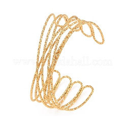 Bracelets manchettes en acier inoxydable 304 pour femmes&nbsp;BJEW-Z155-05G