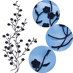 4 Stück Baumwollstickerei-Ornament-Zubehör&nbsp;AJEW-GF0013-41