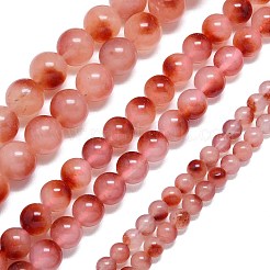 Chapelets de perles en jade de malaisie naturelle&nbsp;G-B165-C01-14mm