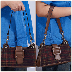 Poignées en sac en cuir imitation&nbsp;FIND-WH0367-09B