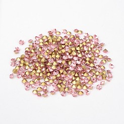 Strass de grade A de dos en plaqué de diamand en verre&nbsp;RGLA-SS14-022