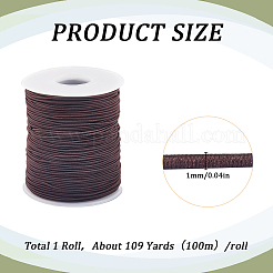 1 Rolle 100 m elastische Polyesterschnur&nbsp;OCOR-SC0001-10B-03