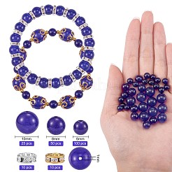175 Uds. Cuentas de jade de Malasia natural para hacer joyas diy&nbsp;DIY-SZ0005-97