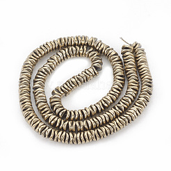 Chapelets de perles en hématite synthétique sans magnétiques&nbsp;G-N0321-07L