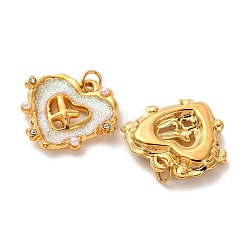 Pendentifs en acier inoxydable 304 émaillés&nbsp;STAS-U061-21G-01