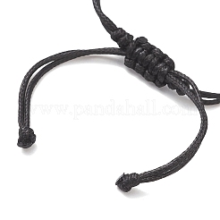 Pietra preziosa naturale di chip perle Braccialetti di collegamento&nbsp;BJEW-JB13310