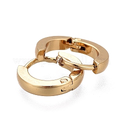 Pendientes de aro huggie de acero inoxidable 304&nbsp;LS-EJEW-L252-043B-G
