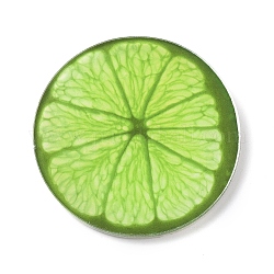 Aimants pour réfrigérateur décorations en acrylique, fruits, pelouse verte, 37.7x4mm