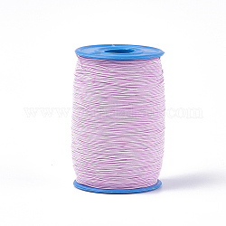 Эластичный шнур круглого, розовый жемчуг, 0.6 мм, около 546.8 ярда (500 м) / рулон