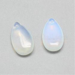 Ciondoli Opalite, lacrima, 22x12.5~13x5mm, Foro: 1 mm