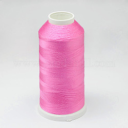 Nylonfaden Nylonschnur, für die Quastenherstellung, neon rosa , 0.3 mm, ca. 1093.61 Yard (1000m)/Rolle