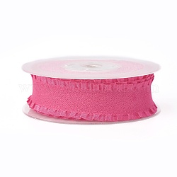 Cintas de poliéster, color de rosa caliente, 1 pulgada (25 mm), aproximamente 30yards / rodillo (27.432 m / rollo)