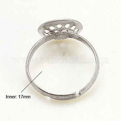 Componentes de anillo de latón&nbsp;KK-G121-N-NF-1