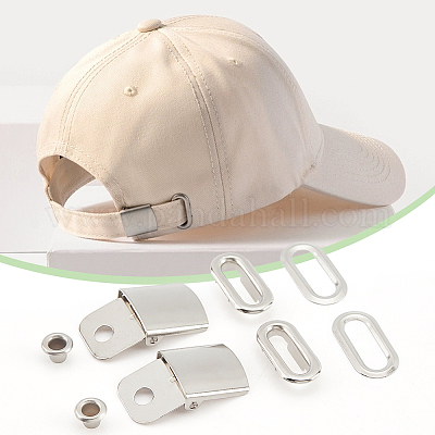 Set Di 30 Fibbie Per Cappelli In Acciaio Inox, Chiusure Regolabili A Scatto Per Cappelli Da Baseball, Berretti E Snapback, Ricambio Fai Da Te Per Cinghie E Zaini, Colore Bronzo