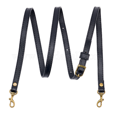 Thick Purse Strap Wide Adjustable Replacement Crossbody Bag Handbag,Black 