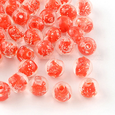 Fatti a mano perle di vetro luminosi&nbsp;LAMP-R125-10mm-07-1