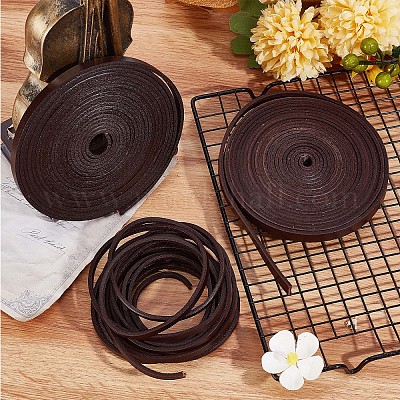 Wholesale Gorgecraft Flat Cowhide Leather Cord 
