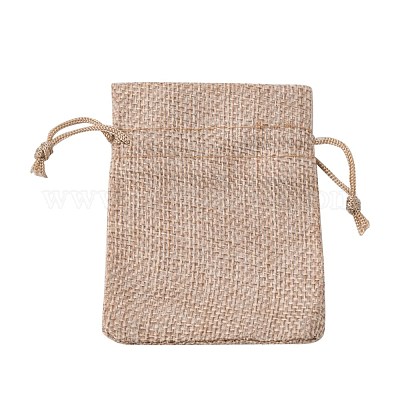 Pochettes en toile de jute&nbsp;ABAG-Q050-7x9-01-1
