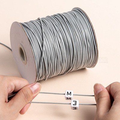 Cordon de polyester ciré&nbsp;YC-1.5mm-128-1