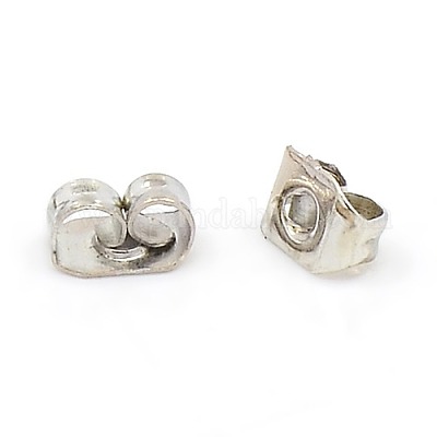 Platinum Friction Earring Backs