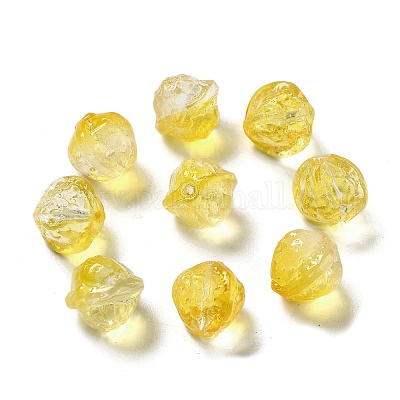 Perle di vetro trasparente&nbsp;GLAA-D025-04C-1
