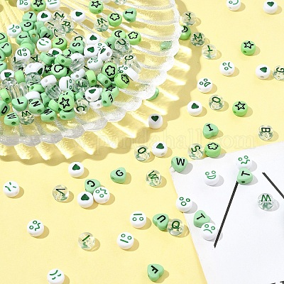 200pcs Acrylperlen&nbsp;MACR-FS0001-89-1