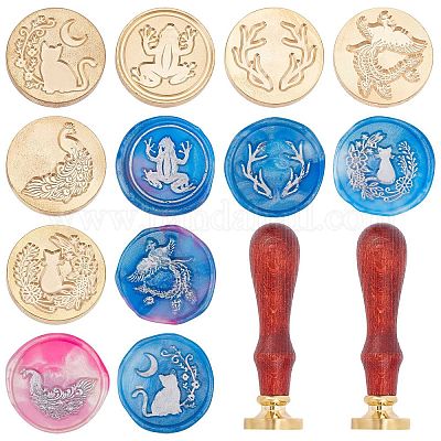 Wholesale CRASPIRE DIY Wax Seal Stamp Kits 