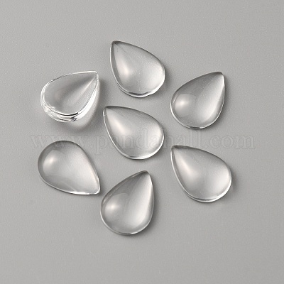 Transparente Glas Cabochons&nbsp;LS-GLAA-WH0022-94B-1