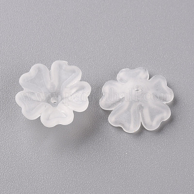 Coupelles en acrylique transparent mat&nbsp;MACR-S371-04A-701-1