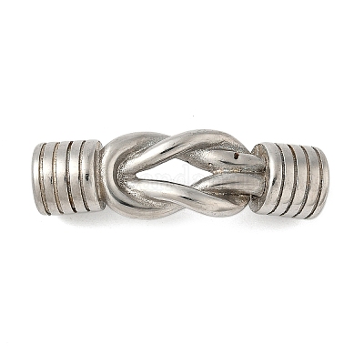 Knotenverbinder-Anhänger aus 304 Edelstahl&nbsp;STAS-Z147-10P-1