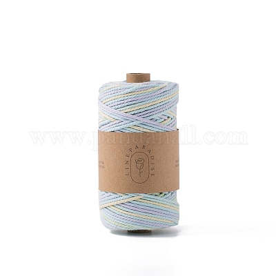 Fili di corda di cotone di colore sfumato&nbsp;PW-WG54641-08-1