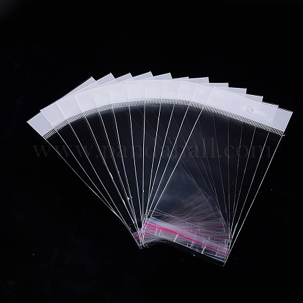 セロハンのOPP袋  長方形  透明  15x7cm  一方的な厚さ：0.045mm  インナー対策：10.3x7のCM X-OPC-S020-02A-1