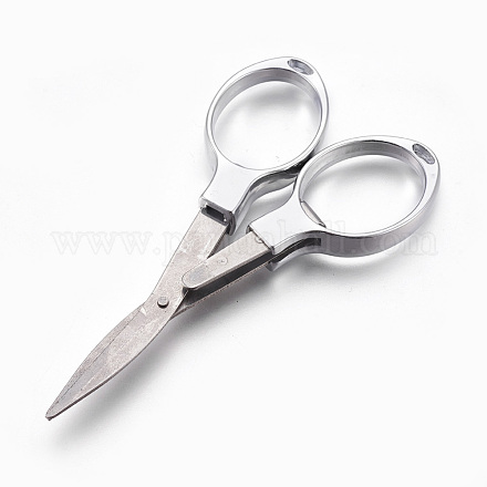 Stainless Steel Pocket Scissors TOOL-WH0109-01P-1