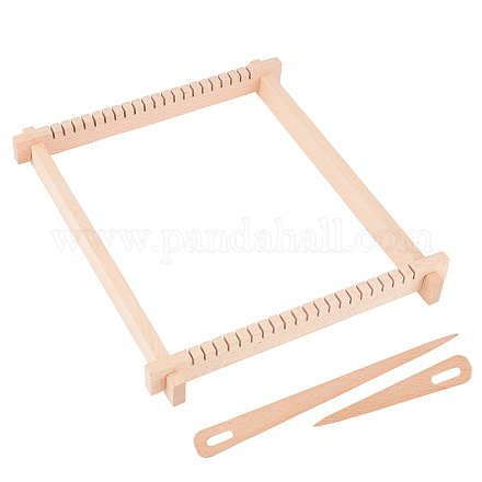 Wooden Knitting Looms Tool Sets TOOL-WH0127-07-1