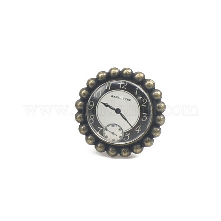 Manopole per cassetti in vetro tondo piatto&nbsp;PW-WGA4F3F-04-1