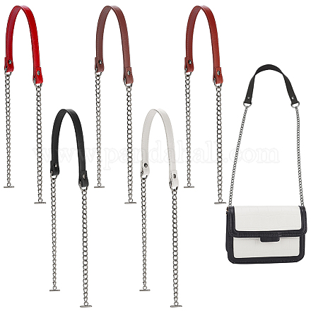 Wadorn 5 pz 5 colori cinturini per borsa in similpelle FIND-WR0010-20-1