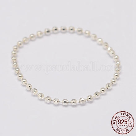 925 стерлингового серебра кольца перста X-STER-K024-02S-1