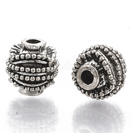 Perles en alliage de style tibétain TIBE-S320-101AS-LF-1