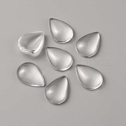 Transparente Glas Cabochons&nbsp;LS-GLAA-WH0022-94B-1