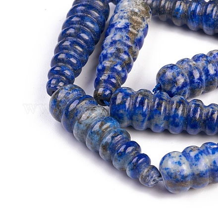 Chapelets de perles en lapis-lazuli naturel G-G263-M1-03-1