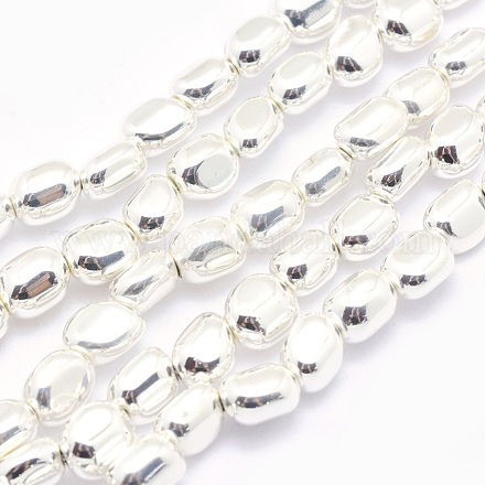 Chapelets de perles en hématite synthétique sans magnétiques G-L485-17B-S-1