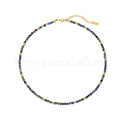 Collane di perline di lapislazzuli naturali da donna KA0381-1