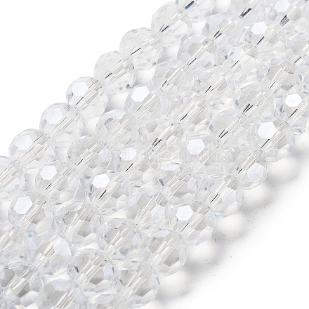 Placcare trasparente perle di vetro fili EGLA-A035-T10mm-A19-1