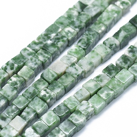 Qinghai naturelle perles de jade brins G-F631-C13-1