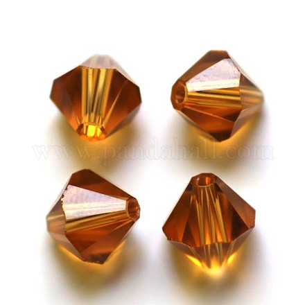 Abalorios de cristal austriaco de imitación SWAR-F022-8x8mm-203-1