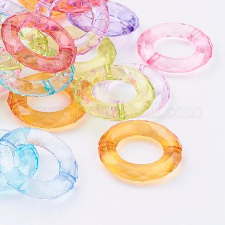 Transparent Acrylic Ring Bead Frames PL991Y-1